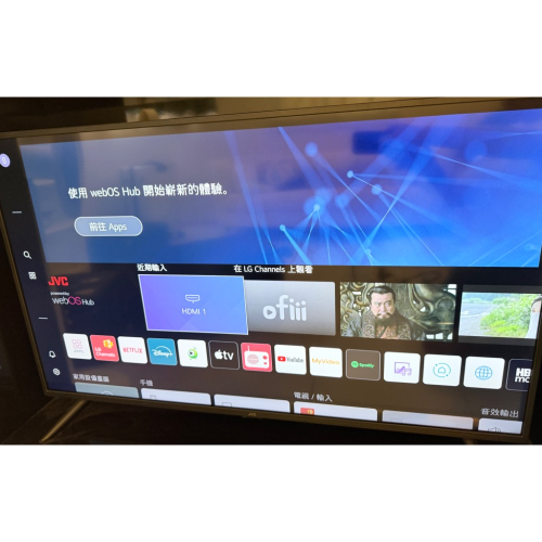二手50吋JVC 4K電視超便宜出售～ 很新僅正常使用痕跡