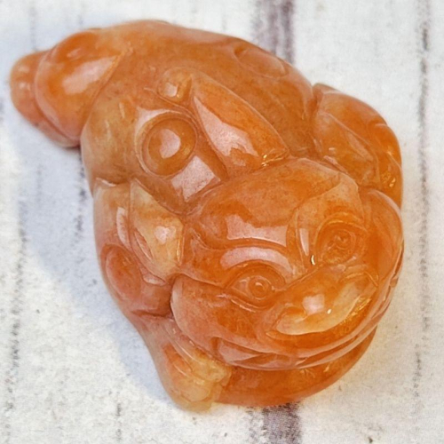 ?招財納福?天然緬甸玉 A貨翡翠 紅翡 精雕 三腳金蟾 附證書 現貨特價【92jade 就愛翡翠】翡翠蟾蜍 玉蟾蜍玉墬