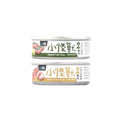 【怪獸部落】犬用｜2種肉無膠主食罐 - 82g*24/箱