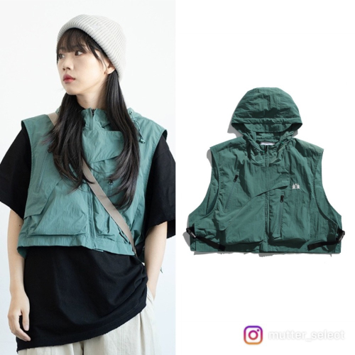 MUTTER｜山系 戶外 釣魚 防潑水 短款 機能馬甲 工裝背心