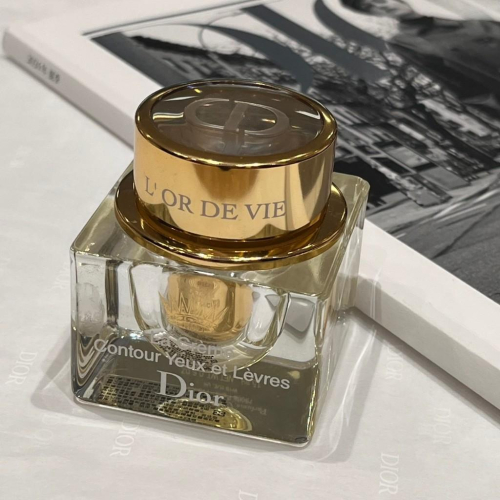 Dior 迪奧 生命之源金萃眼唇霜 15ml 眼霜 眼精華 頂級奢華 安瓶 生命之水