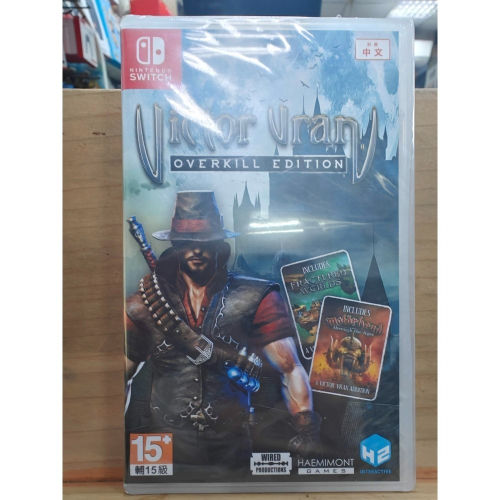 全新未拆 NS switch 獵魔奇俠 簡中版 公司代理版封面