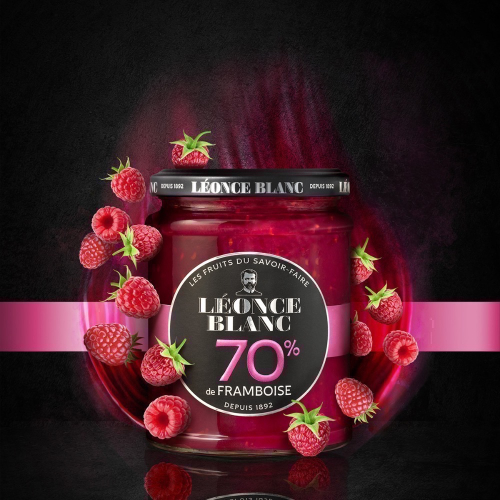 法國LEONCE BLANC 70%果肉果醬320g/1瓶