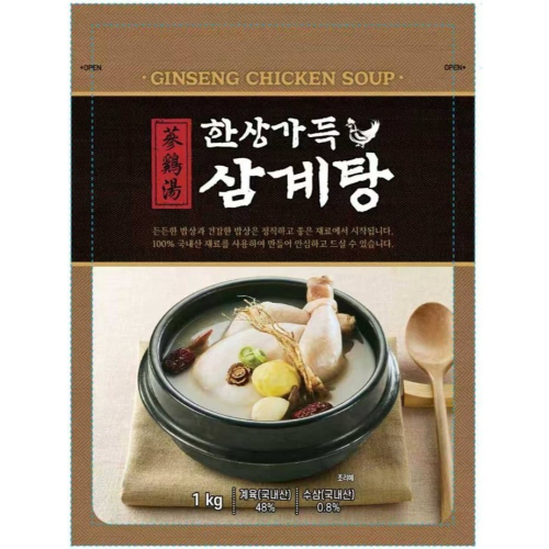 韓國 蔘雞湯 1KG大包裝