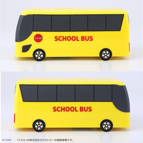日本 TOMICA多美車 校車造型 數位電子身高測量器