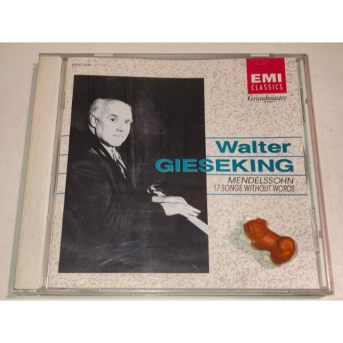 好音悅 EMI 2088 Walter Gieseking 紀雪金 孟德爾頌 無言歌 17 Songs without