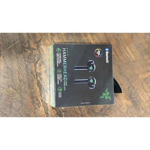 優惠價2480 全新 Razer 雷蛇 戰錘狂鯊 ANC Hammerhead True (2021) 真無線耳機