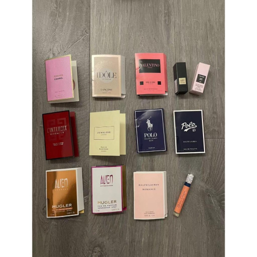 Tom Ford/Armani/Chanel/蘭蔻/Valentino/Atelier/Jo Malone/小香 針管香