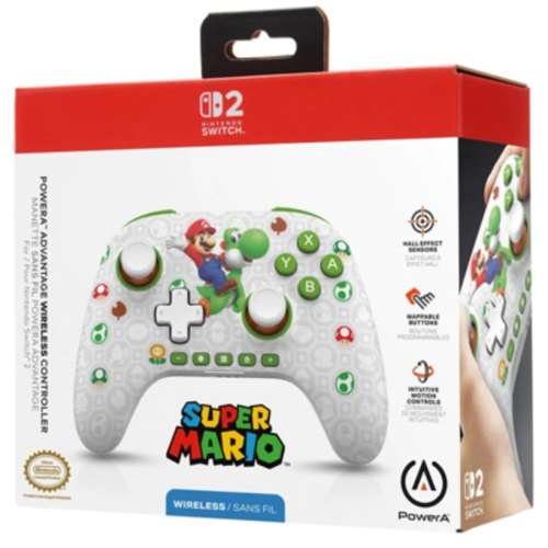 【AS電玩】PowerA NS2 Switch 2 無線遊戲控制器 瑪利歐與耀西款
